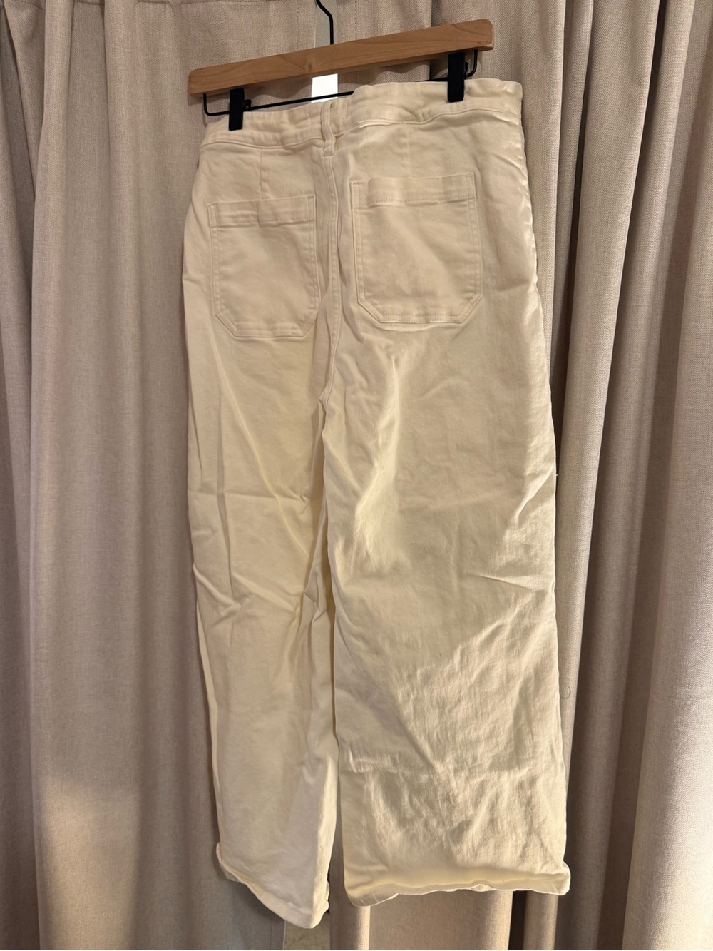 Bohme Amiri Stretch Cropped Sailor Jeans 30 - Picture 3 of 3